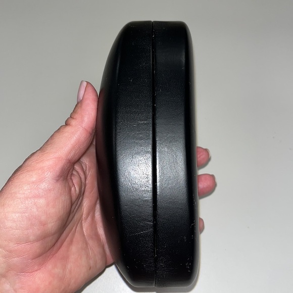 Ralph Lauren large clam styled hard black case, for Sun or eye glasses - Picture 3 of 6